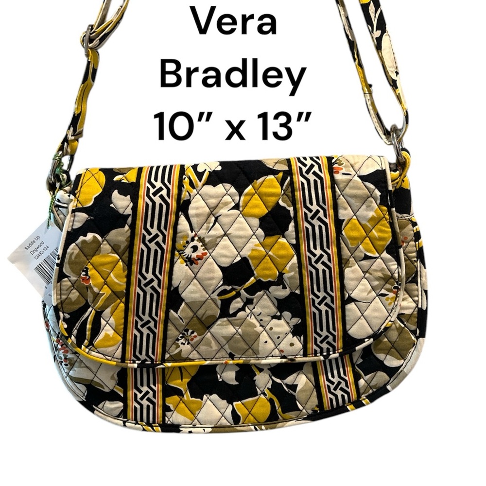 Vera Bradley Floral Quilted Shoulder Bag NWT